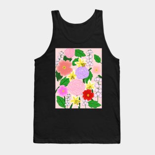 Bouquet of Flowers Tank Top